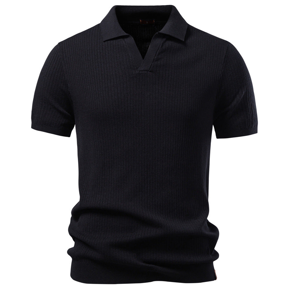 Short-sleeved Polo collar