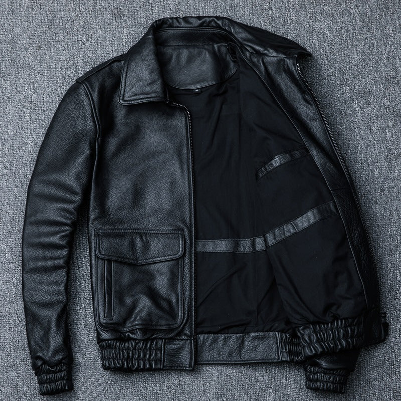 Genuine Leather A2 Flight Jacket