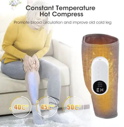 3-Mode Air Pressure Leg Massager with Heat