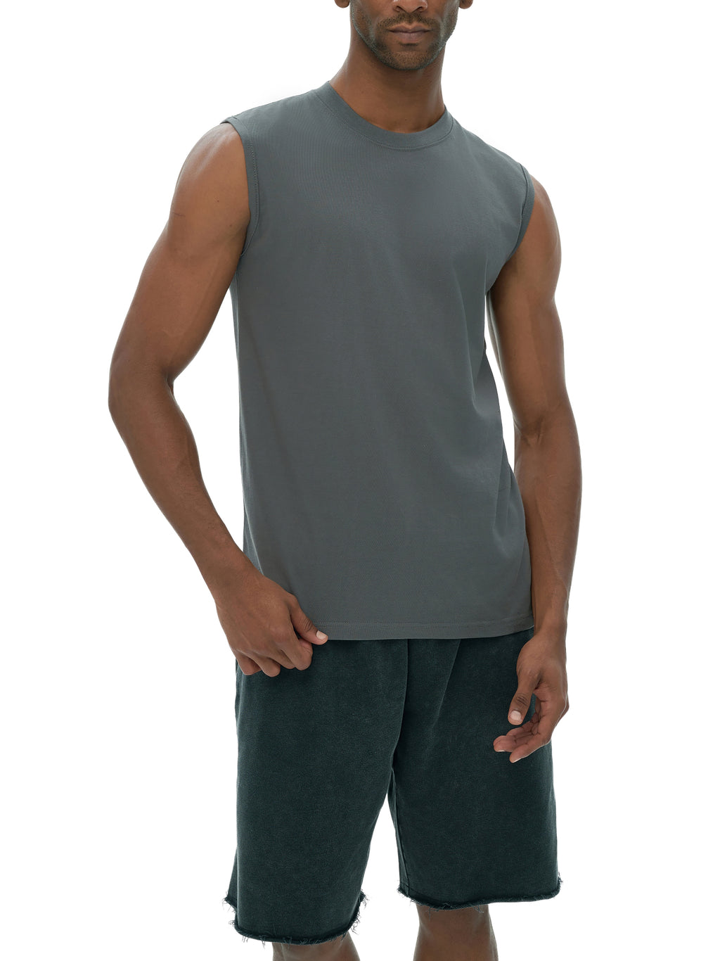 Men's Sleeveless Cotton Tank Top