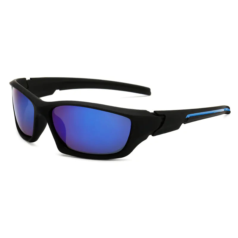 Men's Retro Polarized Sunglasses for Cycling and Sports
