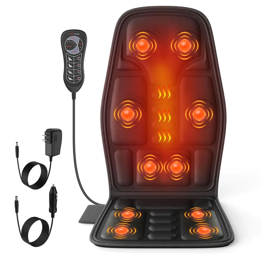 SLOTHMORE IDODO Vibration Back Massager Chair Pad