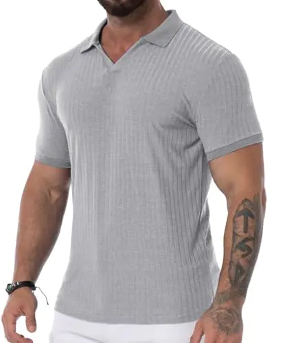 Askdeer Mens Polo Shirts