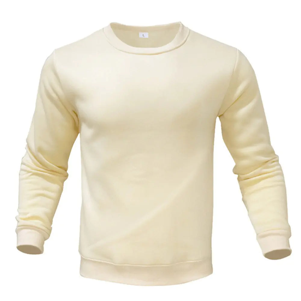 Men's Casual Round Neck Sweatshirt