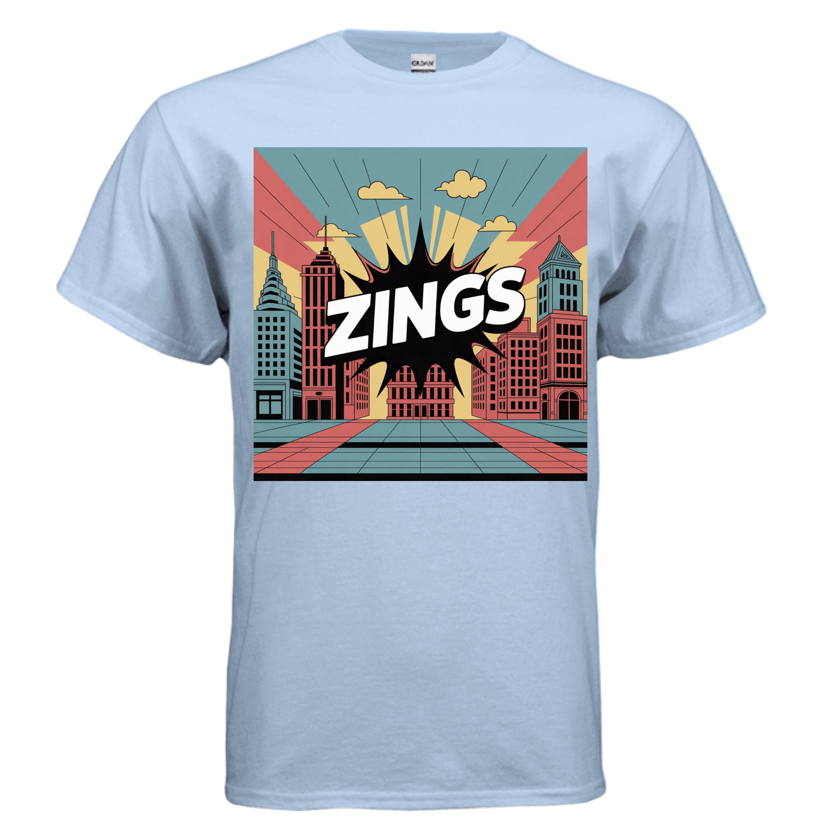 LIGHT BLUE - FRONT