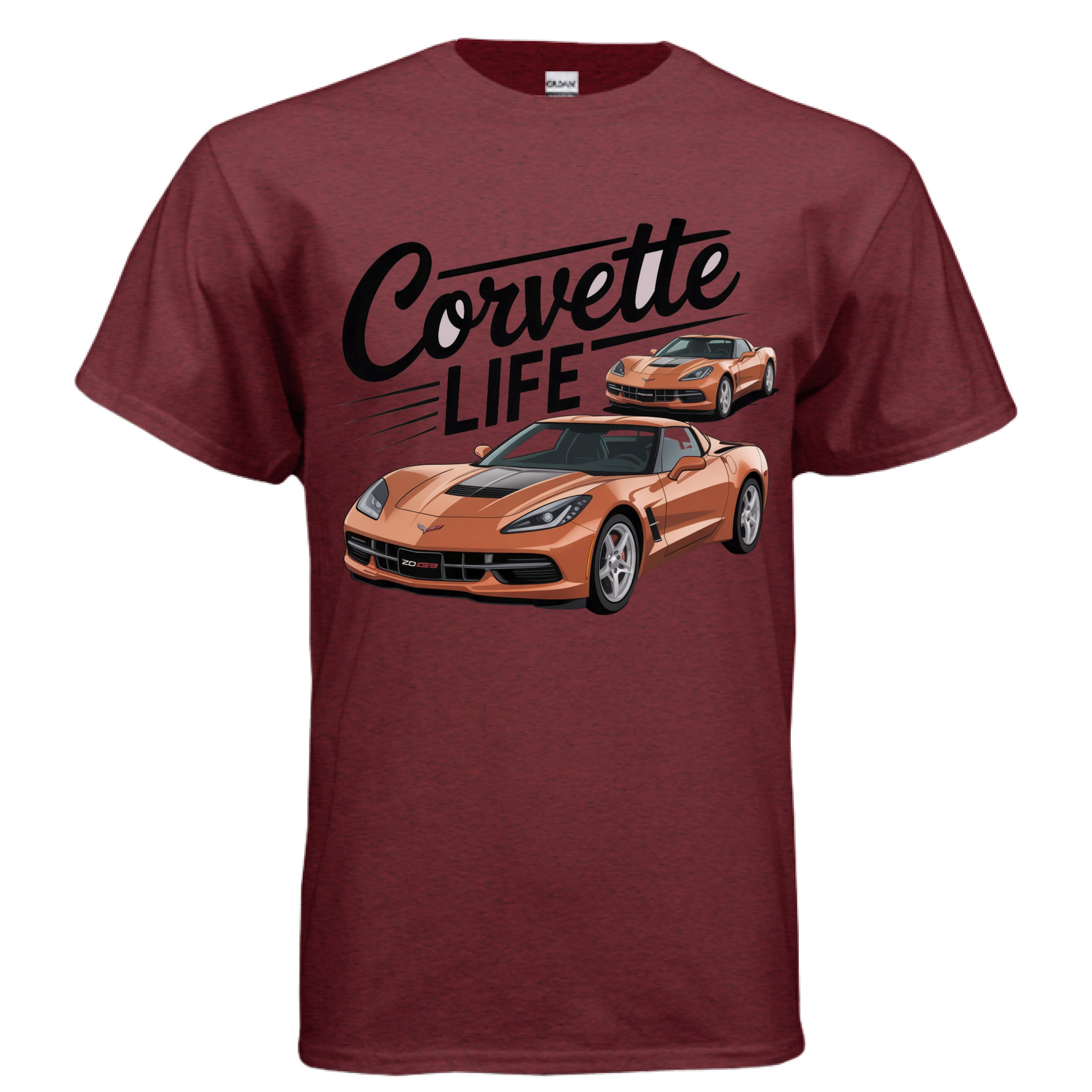 ANTIQUE CHERRY RED - FRONT