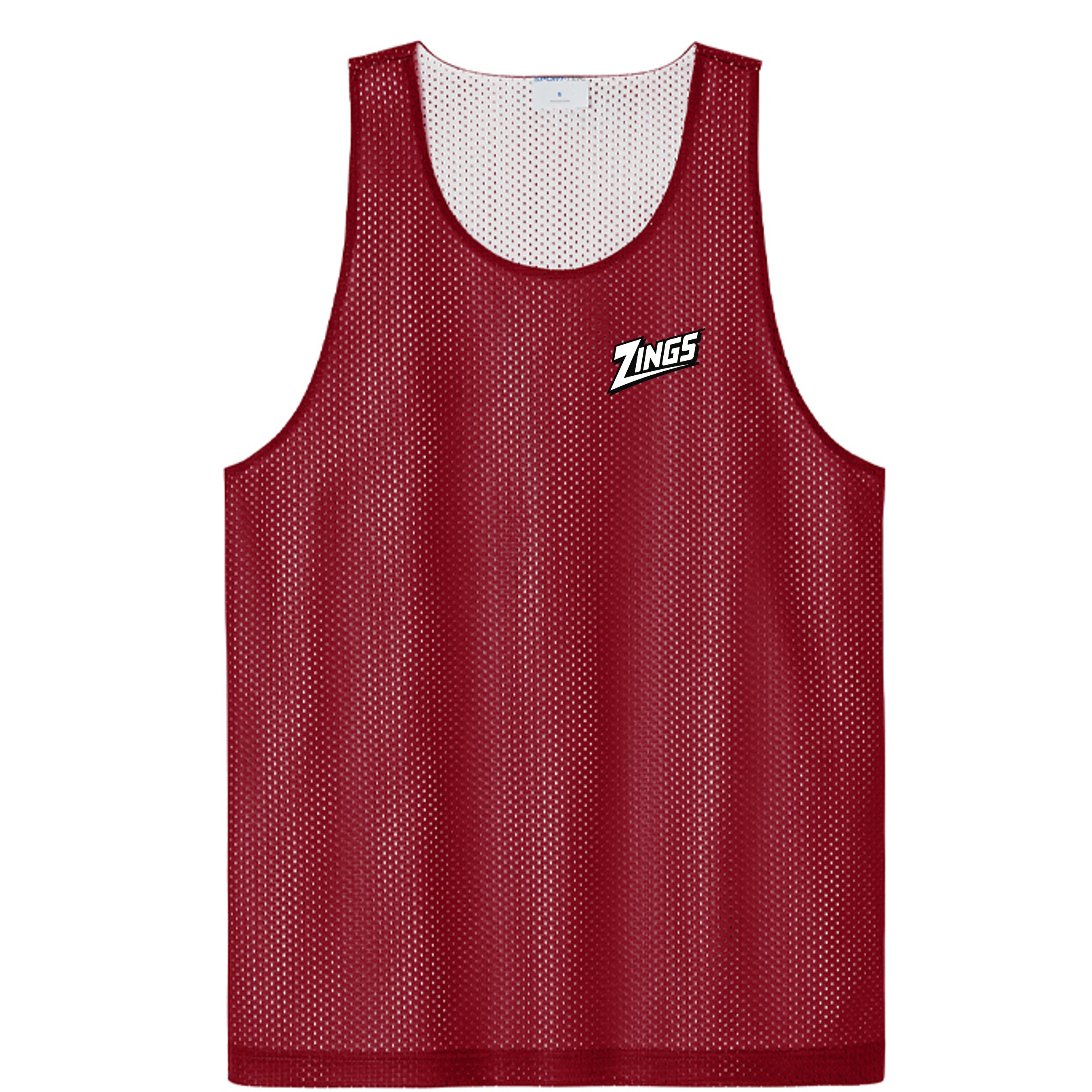 Deep Red/ White - ST5000 - FRONT