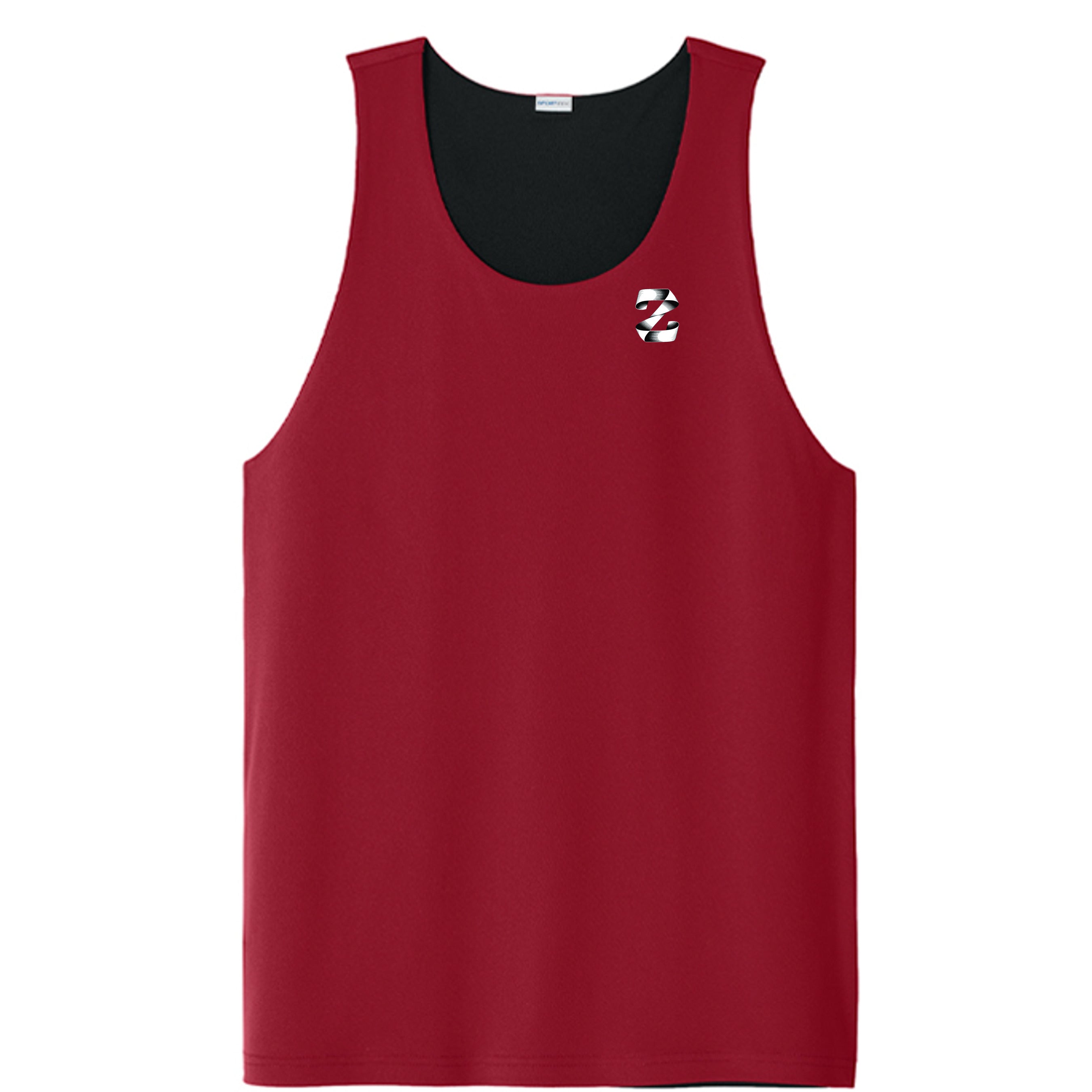 Deep Red/ Black - ST551 - FRONT
