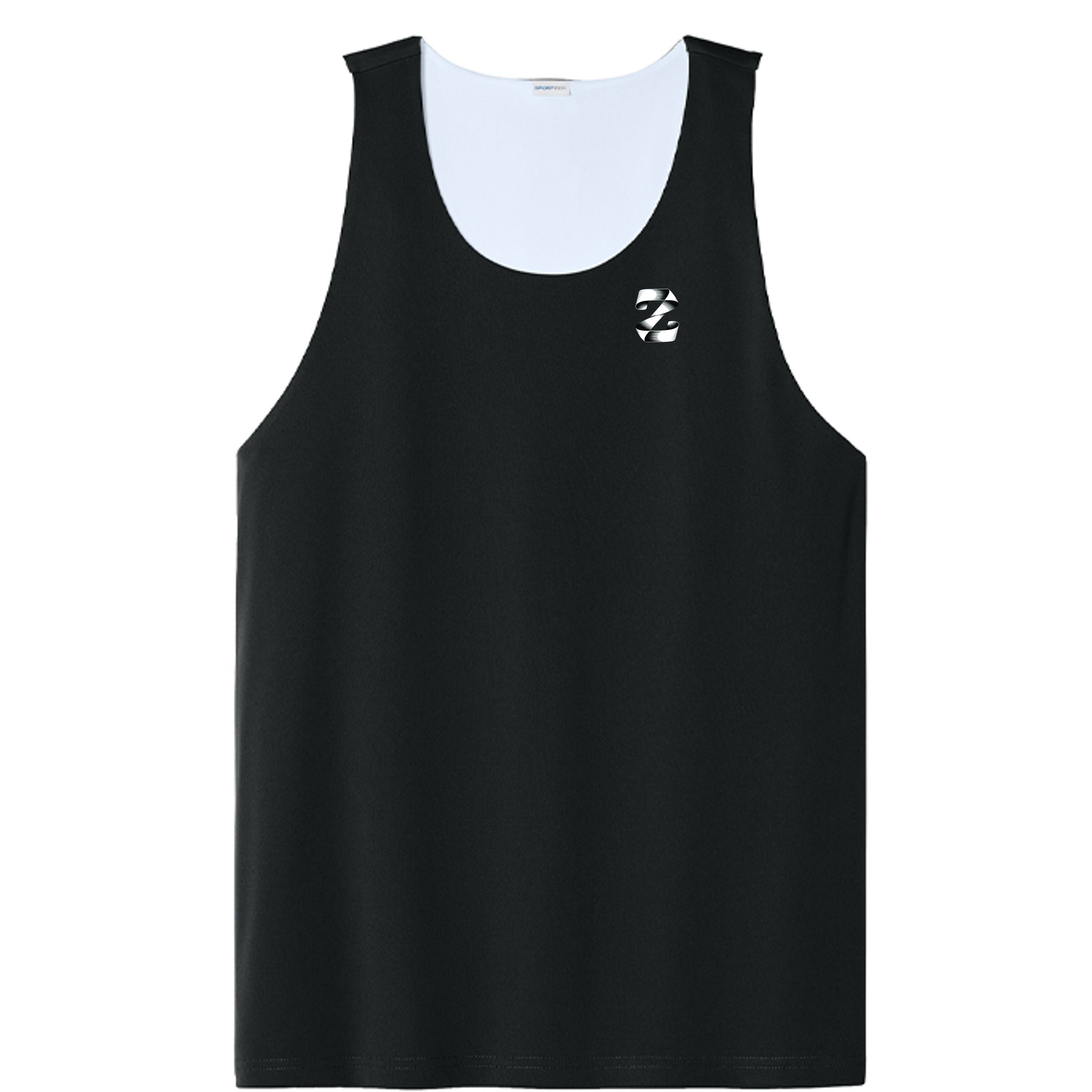 Black/ White - ST551 - FRONT