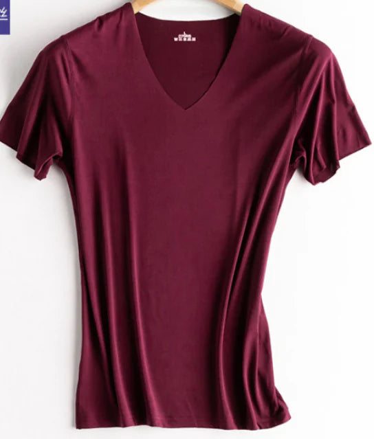 Ice Silk Seamless Quick Dry Short Sleeve T-Shirt
