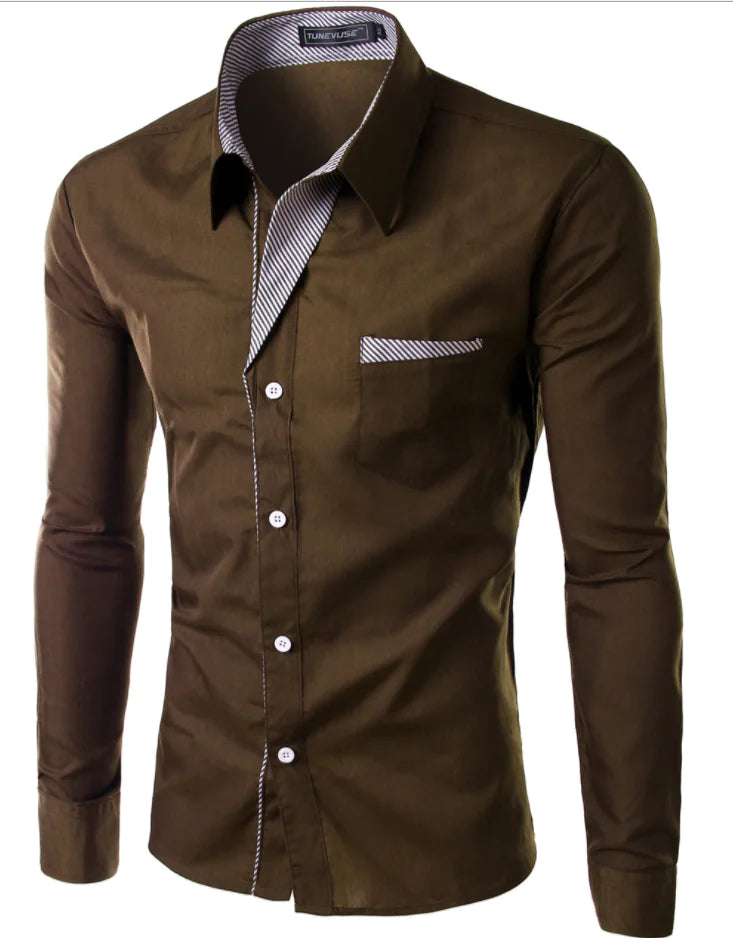 Men's Long Sleeve Casual Shirt