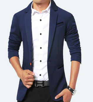 Plus Size Men's Casual Blazer, Spring Wholesale Jacket