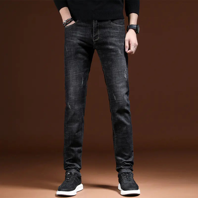 Men's Slim Fit Straight Leg Jeans