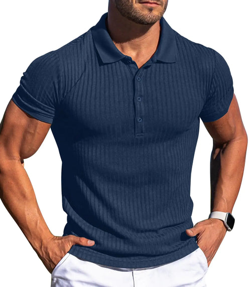 Askdeer Mens Polo Shirts